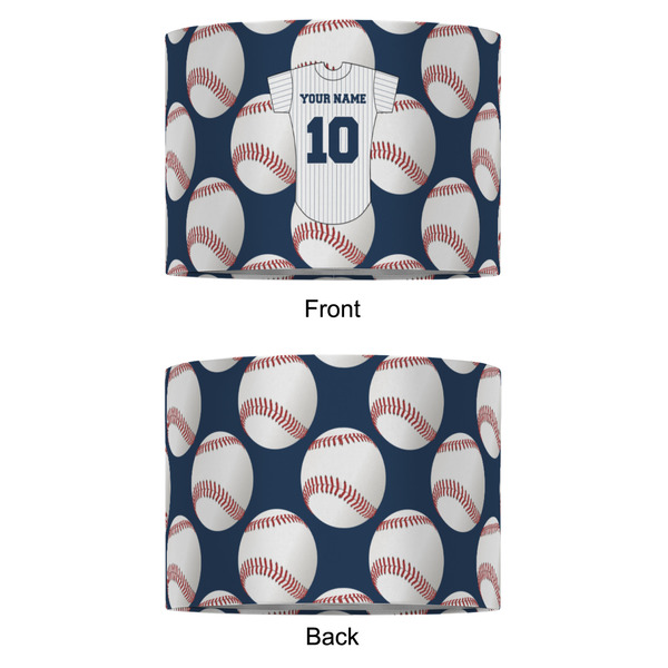 Baseball Jersey 16" Drum Lampshade - APPROVAL (Fabric)