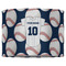 Baseball Jersey 16" Drum Lampshade - FRONT (Fabric)