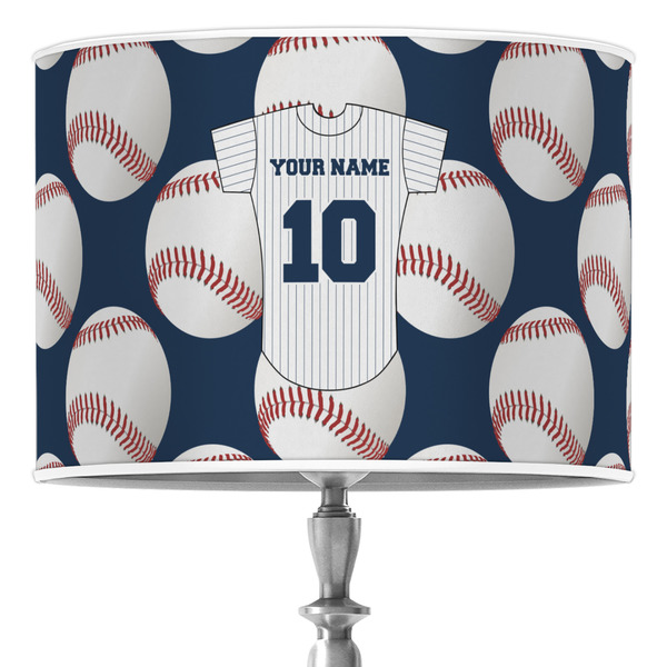 Custom Baseball Jersey Drum Lamp Shade (Personalized)