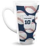 Baseball Jersey Latte Mug (Personalized)