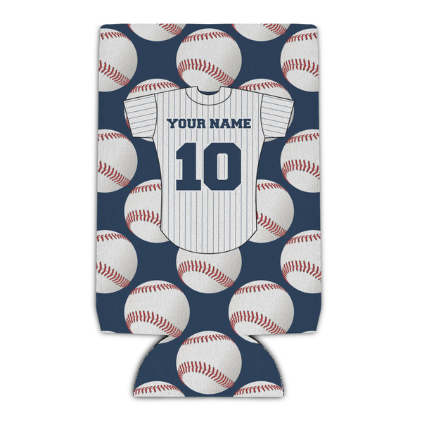 Custom Baseball Jersey Can Cooler (16 oz) (Personalized)