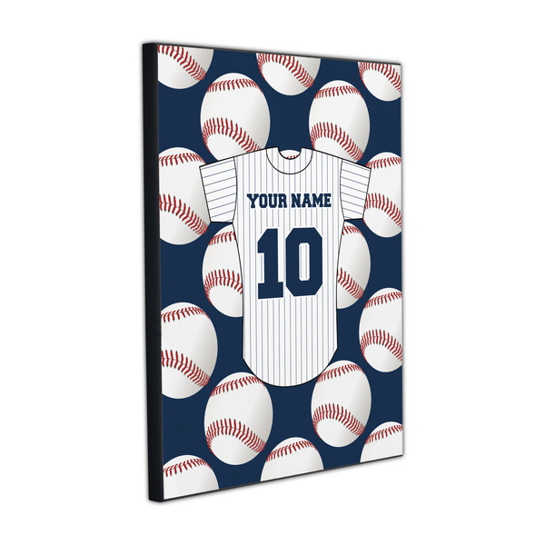 Custom Baseball Jersey Wood Prints (Personalized)