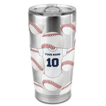 Baseball Jersey 20oz Stainless Steel Double Wall Tumbler - Full Print (Personalized)