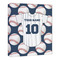 Baseball Jersey 20x24 - Canvas Print - Angled View