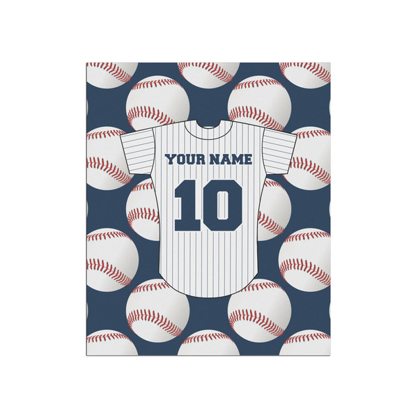 Custom Baseball Jersey Poster - Matte - 20x24 (Personalized)