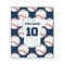 Baseball Jersey 20x24 Wood Print - Front View
