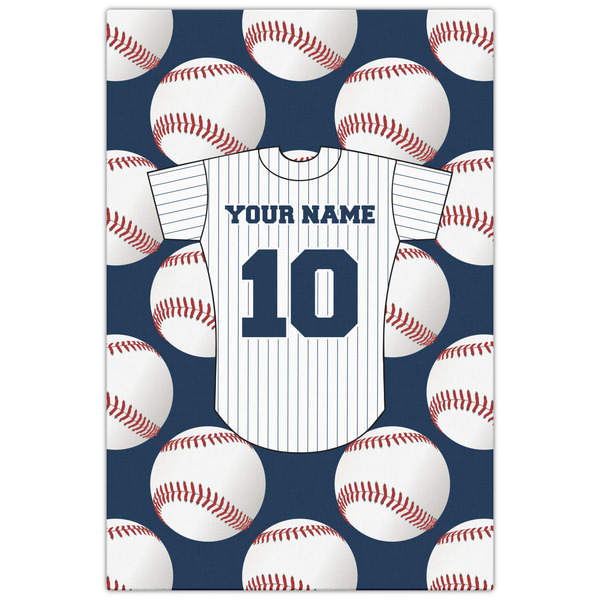 Baseball Jersey 20x30 - Canvas Print - Front View
