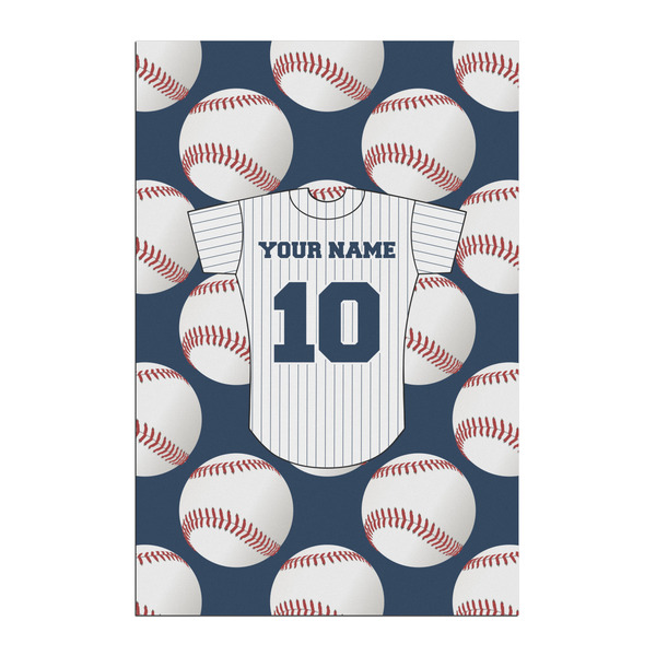 Custom Baseball Jersey Posters - Matte - 20x30 (Personalized)