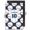 Baseball Jersey 20x30 Wood Print - Front & Back View