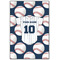 Baseball Jersey Wood Print - 20x30 (Personalized)