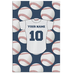 Baseball Jersey Poster - Matte - 24x36 (Personalized)