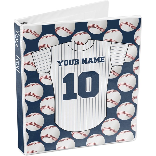 Baseball Jersey 3-Ring Binder 3/4 - Main