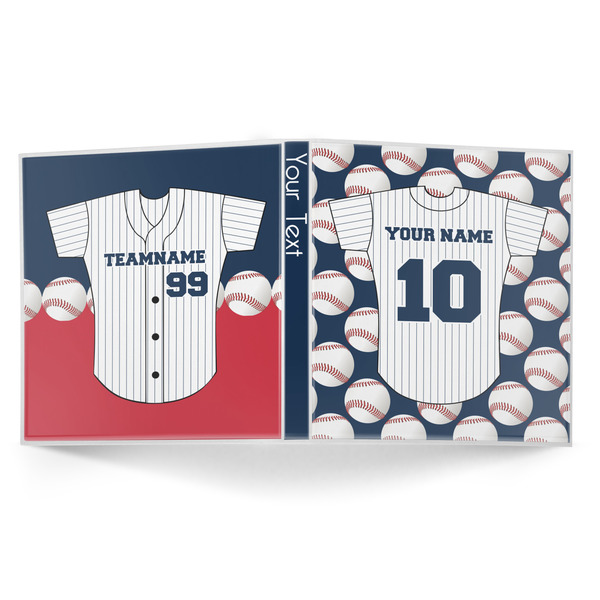 Baseball Jersey 3-Ring Binder Approval- 1in