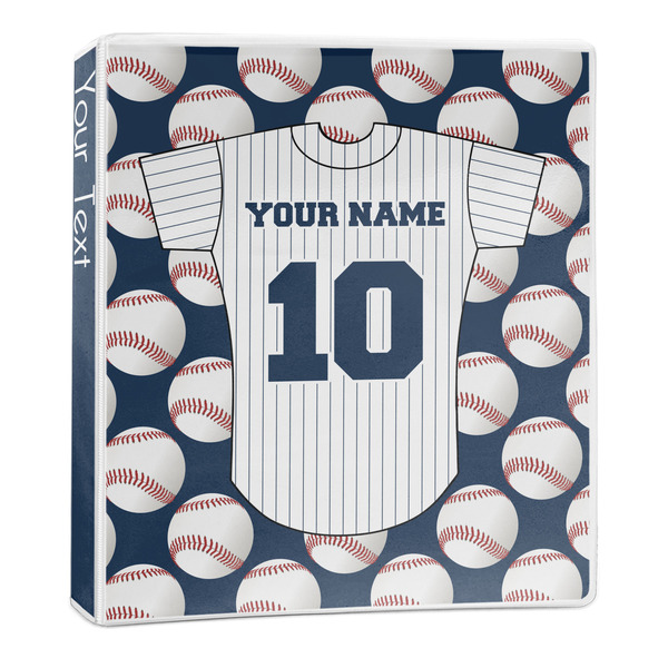 Baseball Jersey 3-Ring Binder Main- 1in