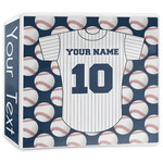 Baseball Jersey 3-Ring Binder - 3 inch (Personalized)