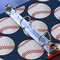 Baseball Jersey 3 Ring Binders - Full Wrap - 1" - DETAIL