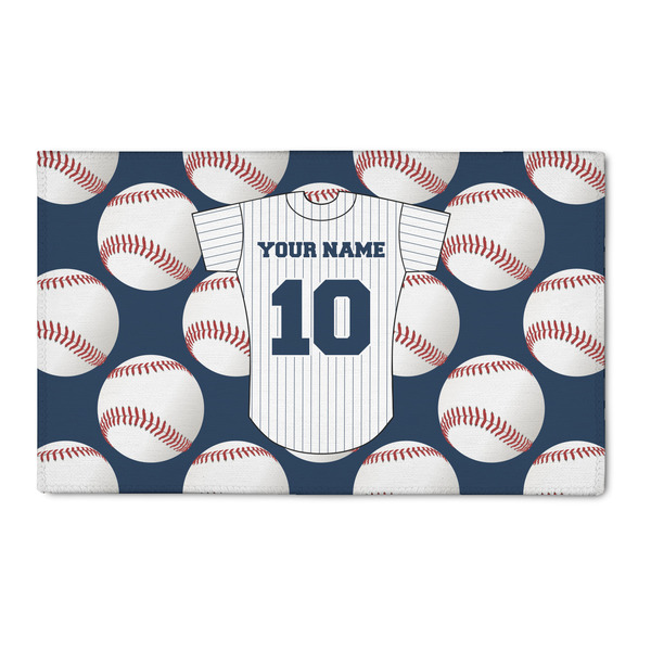 Custom Baseball Jersey 3' x 5' Indoor Area Rug (Personalized)