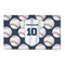 Baseball Jersey 3' x 5' Patio Rug (Personalized)