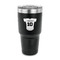Baseball Jersey 30 oz Stainless Steel Ringneck Tumblers - Black - FRONT
