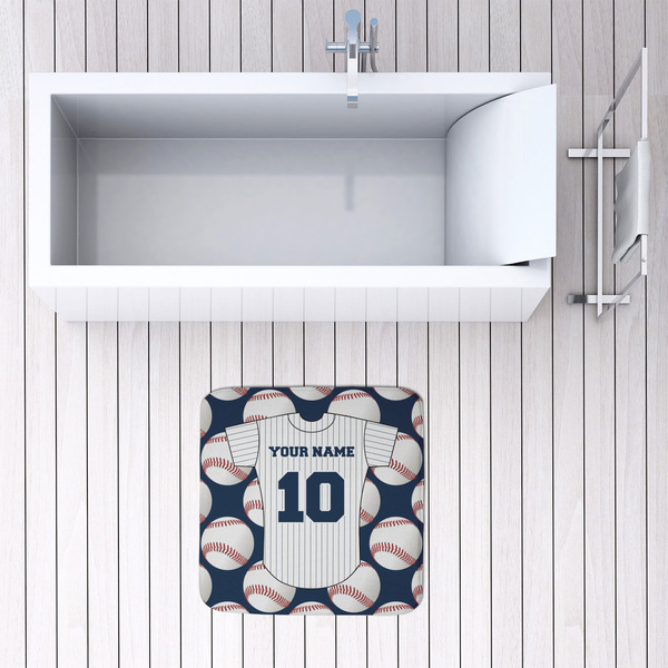 Baseball Jersey 48x48 Foam Memory Mat - LIFESTYLE