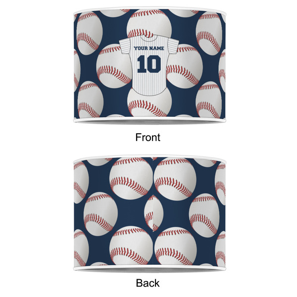 Baseball Jersey 8" Drum Lampshade - APPROVAL (Poly Film)