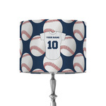Baseball Jersey 8" Drum Lamp Shade - Fabric (Personalized)