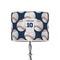 Baseball Jersey 8" Drum Lampshade - ON STAND (Poly Film)