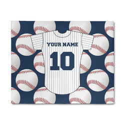 Baseball Jersey 8' x 10' Patio Rug (Personalized)
