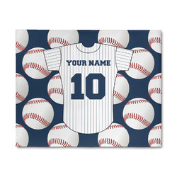 Baseball Jersey 8' x 10' Patio Rug (Personalized)