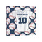 Baseball Jersey Canvas Print - 8x8 (Personalized)