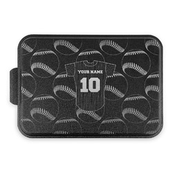 Baseball Jersey Aluminum Baking Pan with Black Lid (Personalized)