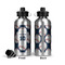 Baseball Jersey Aluminum Water Bottle - Front and Back