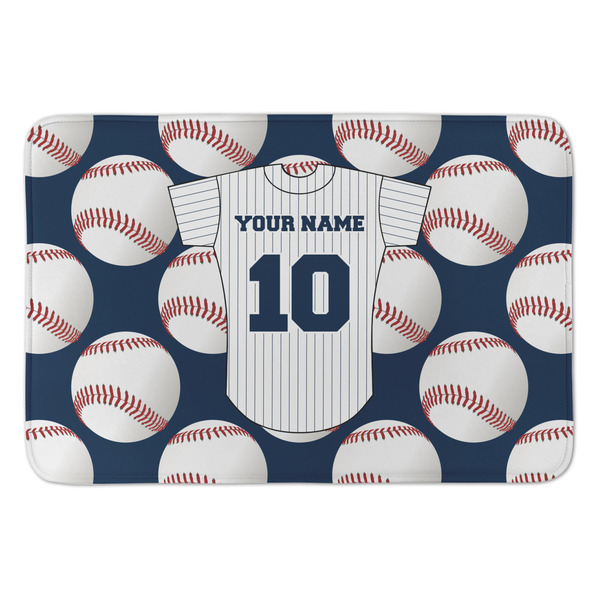 Custom Baseball Jersey Anti-Fatigue Kitchen Mat (Personalized)