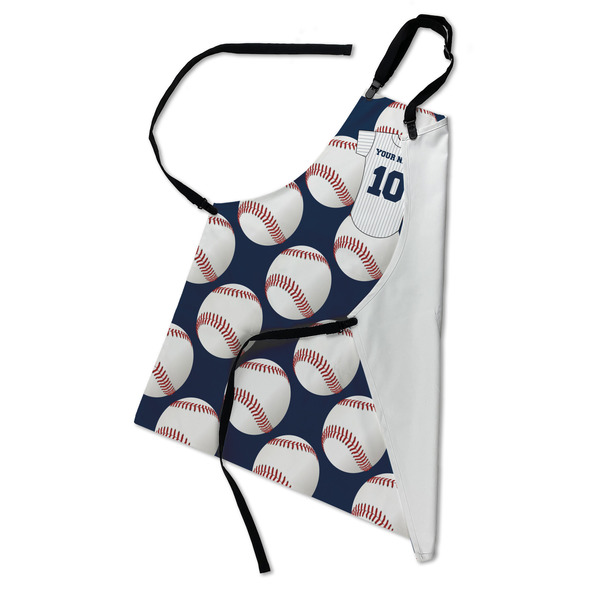 Baseball Jersey Apron - Folded