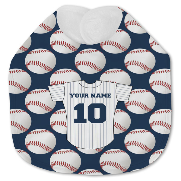 Baseball Jersey Baby Bib - AFT closed