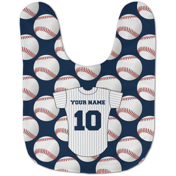 Baseball Jersey Baby Bib - AFT flat
