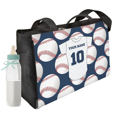Baseball Jersey Diaper Bag w/ Name and Number