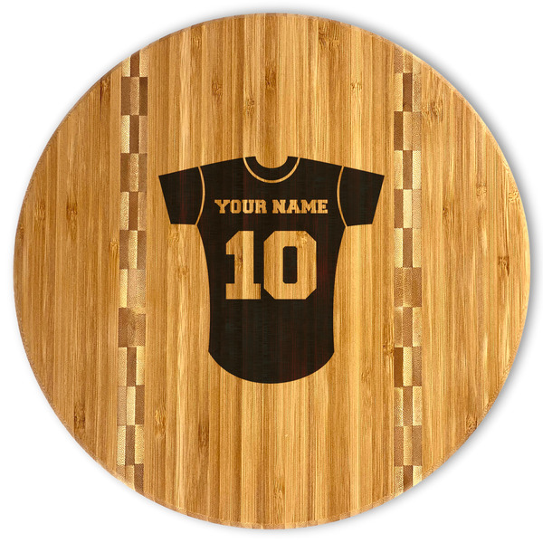 Custom Baseball Jersey Bamboo Cutting Board (Personalized)