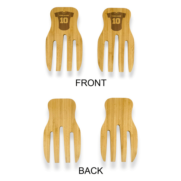 Baseball Jersey Bamboo Salad Hands - APPROVAL