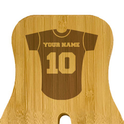 Baseball Jersey Bamboo Salad Mixing Hand (Personalized)