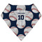 Baseball Jersey Bandana Bib (Personalized)