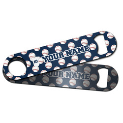 Baseball Jersey Bar Bottle Opener w/ Name and Number