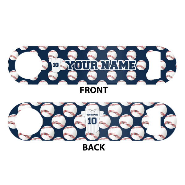 Baseball Jersey Bar Bottle Opener - White - Approval