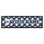 Baseball Jersey Bar Mat - Large (Personalized)
