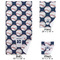 Baseball Jersey Bath Towel Sets - 3-piece - Approval