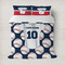 Baseball Jersey Duvet Cover Set - Full / Queen (Personalized)