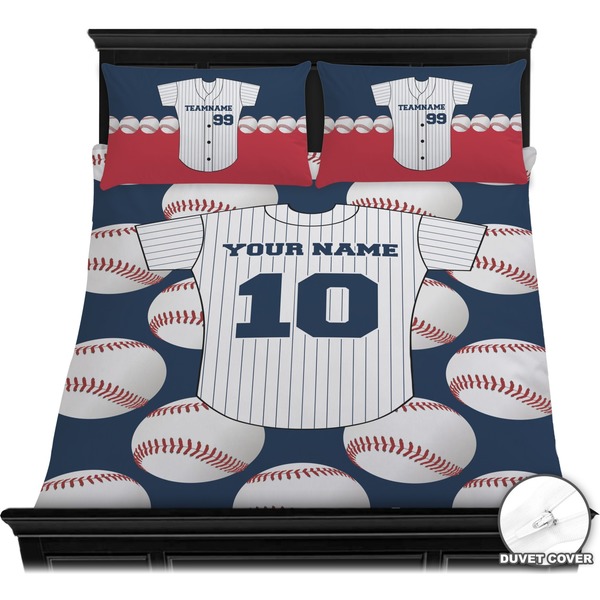 Baseball Jersey Bedding Set (Queen) - Duvet