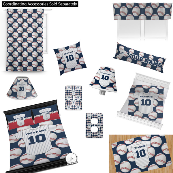 Baseball Jersey Bedroom Decor & Accessories2