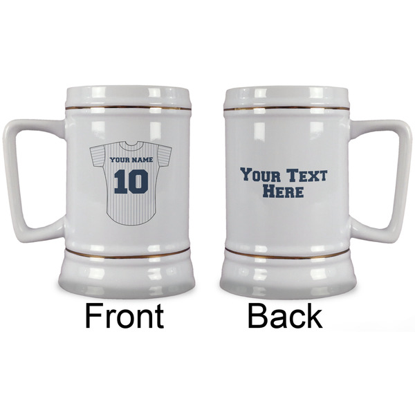 Baseball Jersey Beer Stein - Approval