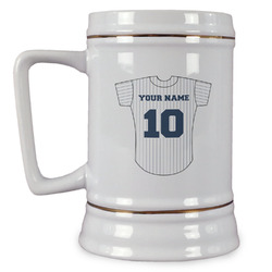 Baseball Jersey Beer Stein (Personalized)